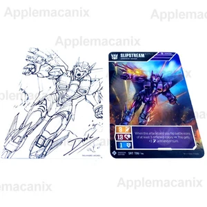 Transformers TCG Slipstream Energon Edition Foil Plastic Card SRT T02 SR NEW - Picture 1 of 1