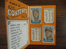 (Atl) BRAVES 1969 Topps(Complete)Stamp Album(w/HANK AARON/FELIPE ALOU/JOE TORRE)