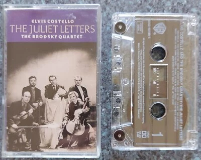 CASSETTE - ELVIS COSTELLO THE JULIET LETTERS THE BRODSKY QUARTET - Image 1 of 4