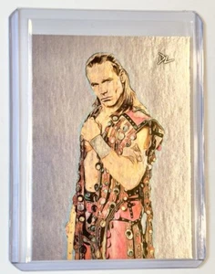 Shawn Michaels Platinum Plated Artist Signed “WWE Legend” Trading Card 1/1 - Picture 1 of 2