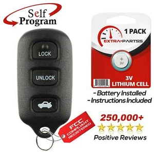 For 2003 2004 2005 2006 2007 2008 Toyota Matrix Car Remote Keyless Entry Key Fob - Picture 1 of 7