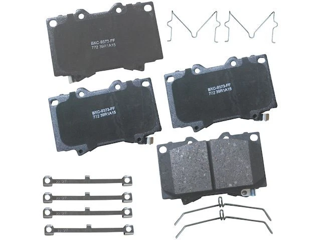 Juego de pastillas de freno delanteras Bendix para Lexus LX470 1998-2007 39VPJZ Foto 1 de 1