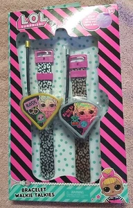 LOL Juguete Sorpresa Pulsera Walkie Talkies Juguete Electrónico 2 Pulseras Rosa y Negro - Imagen 1 de 3