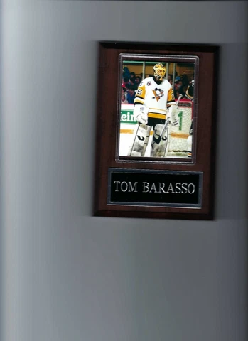 TOM BARASSO PLAQUE PITTSBURGH PENGUINS HOCKEY NHL Cover
