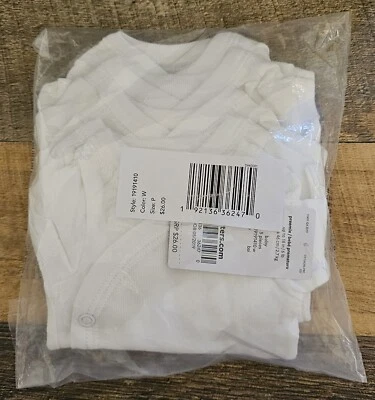 Paquete de 5 camisetas Carter's de manga corta prematuras prematuras talla bebé Foto 1 de 2