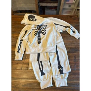 Free Planet Skeleton Outfit Set Halloween Costume Hoodie Joggers Size 10 - Picture 1 of 7
