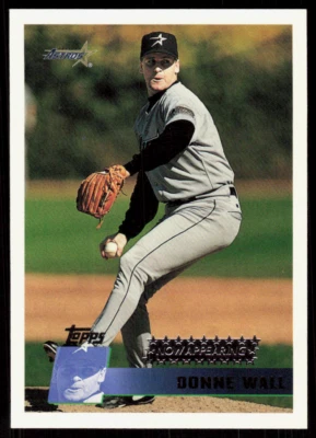 1996 Topps 341 Donne Wall Houston Astros - Image 1 of 2
