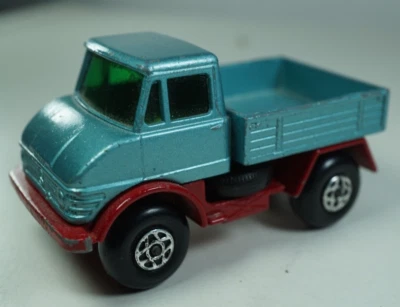 Matchbox Lesney Superfast No. 49 Mercedes Unimog In Metallic Steel Blue Great! - Image 1 of 4