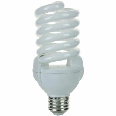 Sunlite SMS26F/27K 26W Super Mini Spiral CFL Light Bulb E26 Base Warm White - Image 1 of 4