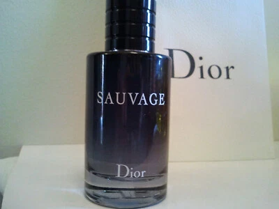 DIOR SAUVAGE EAU DE TOILETTE MEN'S PERFUME FRAGRANCE SPRAY 100ML NEW NO BOX - image 1 of 2