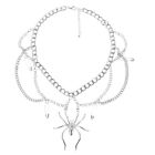 Spider Necklace Goth Choker Women Necklace Role Play Choker Halloween Necklace