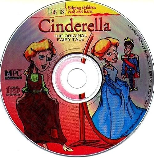 Cinderella: The Original Fairy Tale (Ages 3-8) (PC-CD, 1994) - NEW CD in SLEEVE - Image 1 of 1