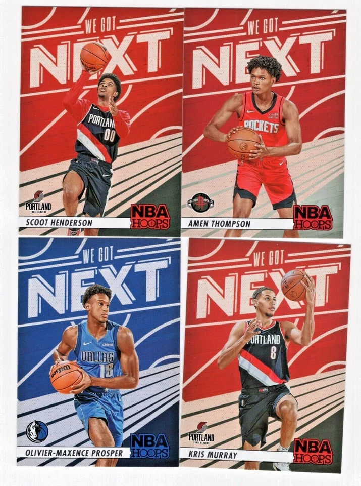 2023-24 Panini NBA Hoops WE GOT NEXT Insert RC - Complete Your Set ~ You Pick! - Image 1 of 1