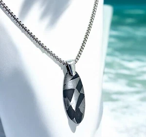 Hermoso Collar METEORITO Damasco I Plata de Ley - Joyería METEORITO Superior - Imagen 1 de 5