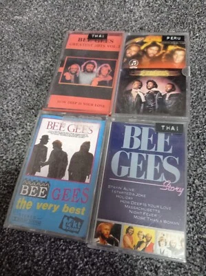 Bee gees -  Cassette albums  - Import  Releases X 4 Greatest Hits Etc  - Image 1 of 3