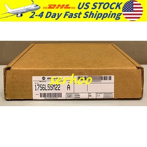 1756-L55M22 Allen Bradley ControlLogix Processor Unit New Sealed Free Shipping - Picture 1 of 2