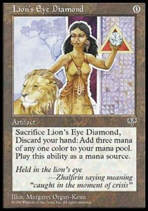 MTG English Lion's Eye Diamond NM Normal Mirage - Image 1 of 1
