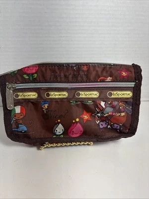 Bolsa para maquiagem/lápis LeSportsac X Tokidoki - Imagem 1 de 4