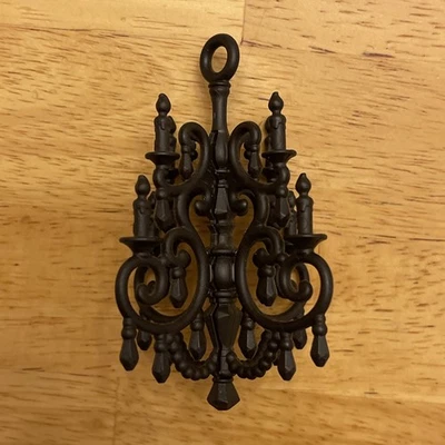 Barbie Dream House Replacement Black Chandelier 2015 Mattel Toys - Image 1 of 4