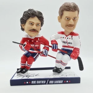 Washington Capitals Mike Gartner/Rod Langway Dual Bobblehead NHL 50th No Box - Picture 1 of 7