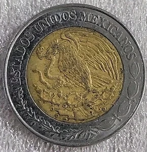 Mexico 1 Peso 2013 Coin *D139 - Picture 1 of 3