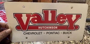 Valley Hutchinson Minnesota Car Dealer License South Dakota Chevy Buick Pontiac - Picture 1 of 2