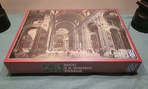 FX Schmid 5000 Piece Puzzle Saint Peter's Cathedral Rome Italy 62x42" NEW SEALED - Picture 1 of 7