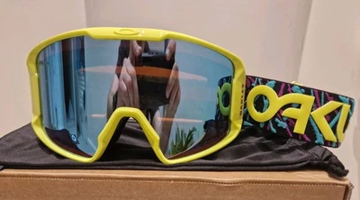 Palace x Oakley Line Miner Ski Snowboard Goggles - Image 1 of 4