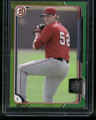 2015 Bowman Draft #132 Chris Ellis Green #/99 - Image 1 of 2