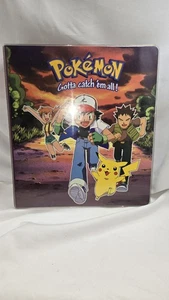 Pokemon Ash Trading Card Album Vintage 1990s 3 Ring Binder New, Never Used - Picture 1 of 2