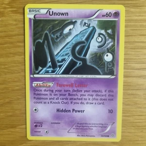 UNOWN 30/98 POKEMON KARTE (XY ANCIENT ORIGINS SET)  - Bild 1 von 7