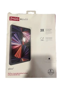 Zagg Invisible Shield Glass + Shield do iPada Pro 11" Gen. 1 - 4 i iPada Air 4/5 - Zdjęcie 1 z 2