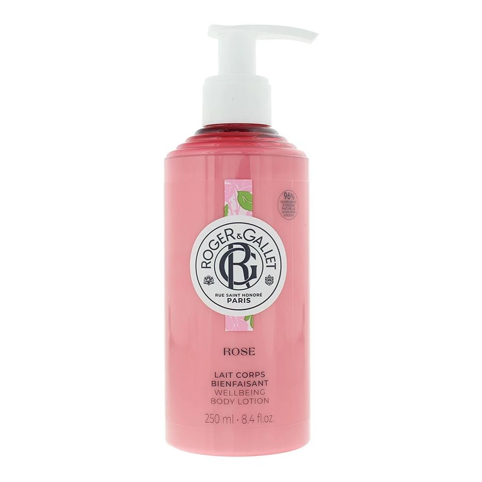 Leche corporal Roger & Gallet Rose 250 ml para mujer Foto 1 de 1
