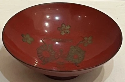 Segunda Guerra Mundial Ejército Imperial Japonés Militar Sake Cup Dos Banderas Ejército Sakura Marina Foto 1 de 3