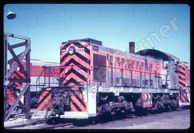 Western Pacific Railroad #504 Alco S-1 Oakland CA 9-9-67 35mm Slide (6091) - Image 1 of 3