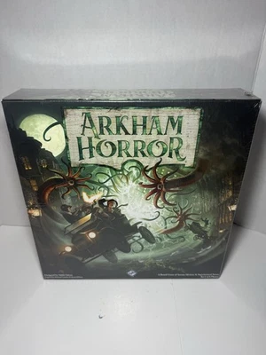 ARKHAM HORROR 3rd Edition Board Game NEW IN SHRINK Ding & Dent FFG 2018 - Image 1 of 4