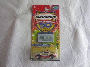 2001 Mattel Matchbox Across America New Hampshire Chevrolet Camaro Police NIP - Picture 1 of 3