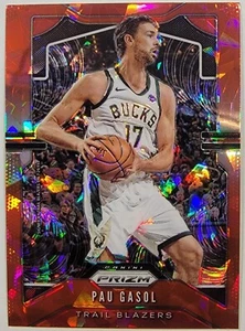 Pau Gasol 2019-20 Panini Prizm rojo hielo Prizm #233 - Imagen 1 de 2