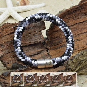 ❦ Armband MAX | Segeltau | 10 mm | Anker | Surfer | Magnetverschluss | 04 ❦ - Bild 1 von 8