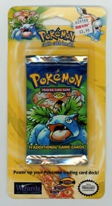 Pokemon Base Set Unlimited Sealed Venusaur Booster Pack Blister WOTC 1999 KB - Bild 1 von 10