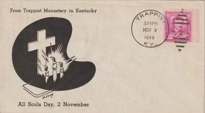 ALL SOULS DAY, 2 NOV. 1949 - TRAPPIST MONASTERY, TRAPPIST, KENTUCKY - Image 1 of 2