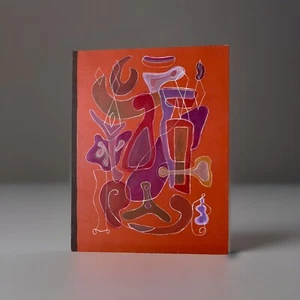 EINGESTELLT KÜNSTLER Gemälde ABSTRAKT Modernist KUBISMUS Fine Art Dr. BENJAMIN Gross - Bild 1 von 9