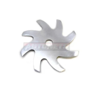 Ventilador de polea alternador de aluminio pulido Street Hot Rat Rod SBC BBC GM Chevy Ford - Imagen 1 de 2