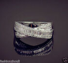 Yayi Jewelry 925 Silver Filled Zirconia Birthstone Engagement Wedding Ring
