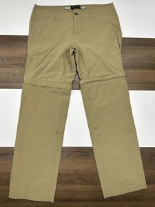 Marmot Womens Size 10 Beige Convertible Pants Lightweight Nylon Stretch Outdoors - Picture 1 of 10