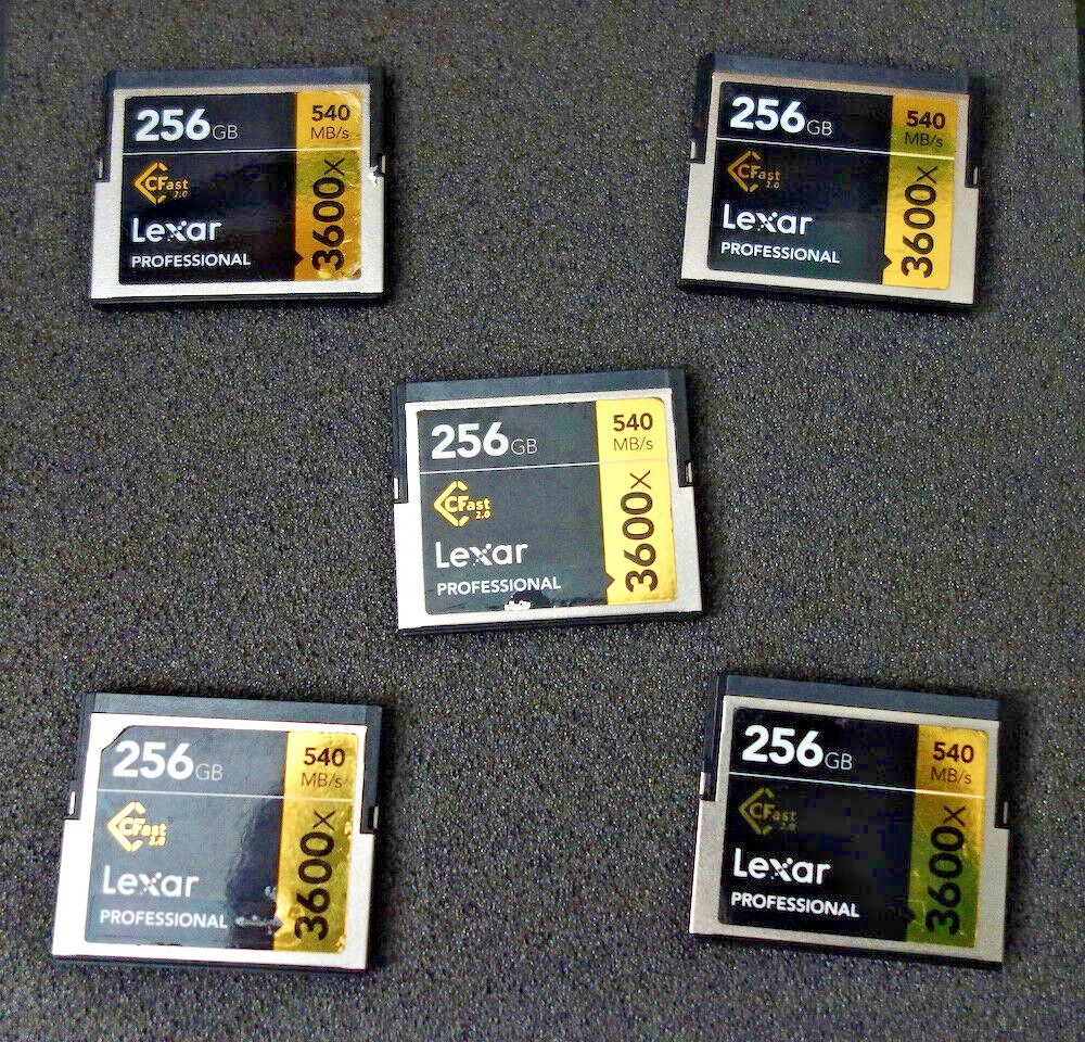 Lexar CFast 2.0 256 GB Camera Memory Cards for sale | eBay Lexar CFast 2.0 256 GB Camera Memory Cards for sale | eBay
