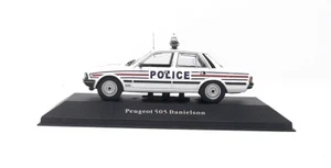 Atlas Model car DieCast 1/43 Peugeot 505 Danielson Police France 1983 - Picture 1 of 4