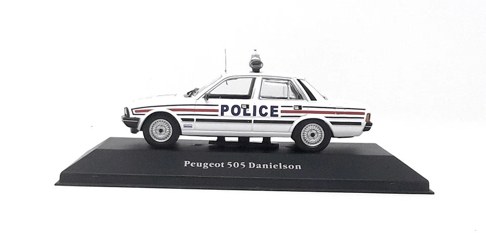 Atlas Model car DieCast 1/43 Peugeot 505 Danielson Police France 1983 - Image 1 of 4