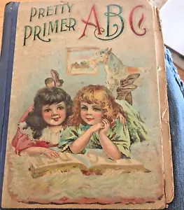 Pretty Primer ABC 1882 children's book - Picture 1 of 4