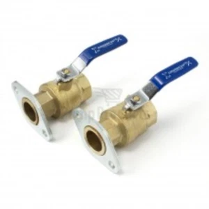 Juego de válvulas de aislamiento dieléctrico de bronce Grundfos 96806132, 1-1/4" NPT - Imagen 1 de 1